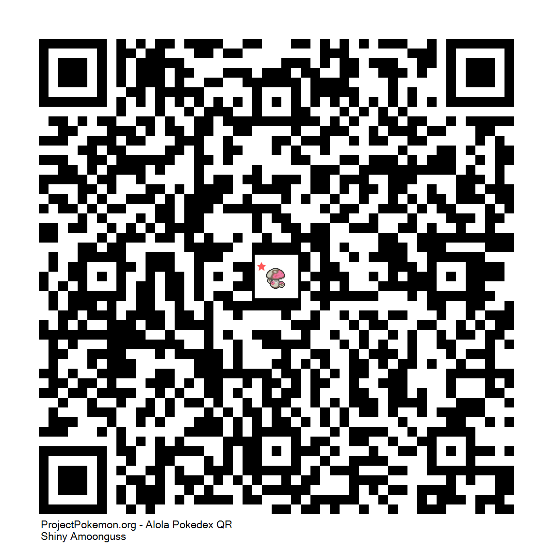 Cdigo QR de Amoonguss variocolor